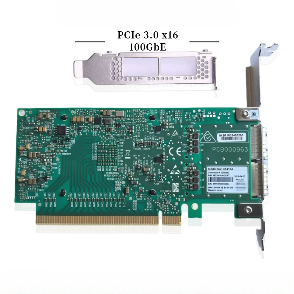 Carte d'interface réseau Mella - 100Gbe Qsfp28 Network Card avis et prix